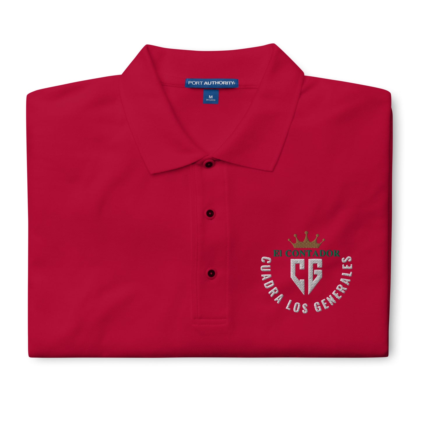 1.4 Contador Los Generales Men's Premium Polo