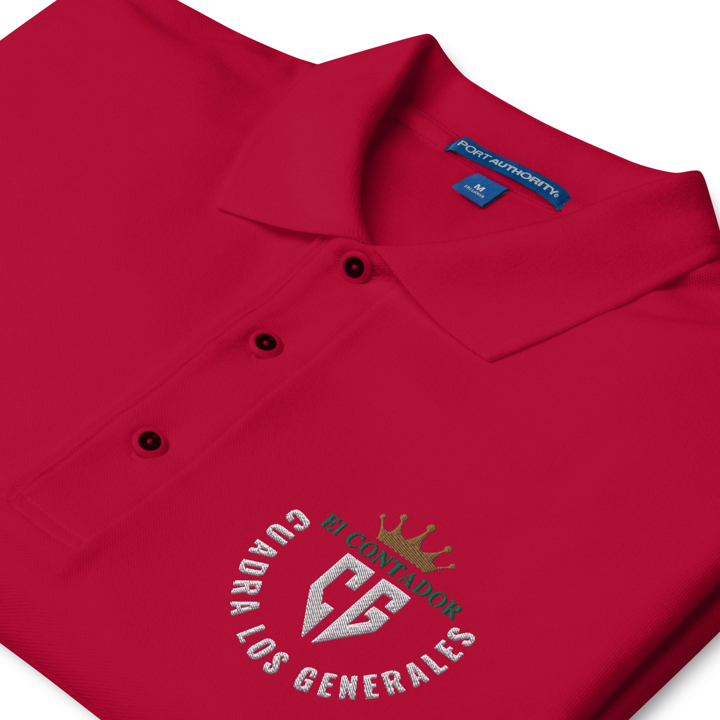 1.4 Contador Los Generales Men's Premium Polo
