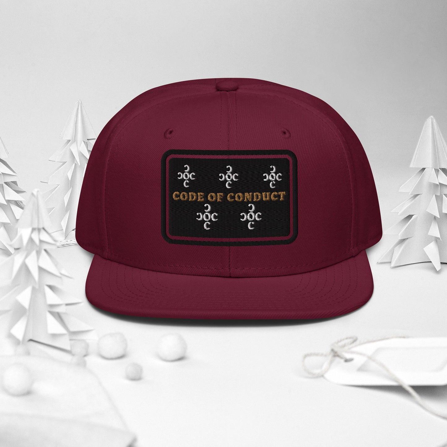 7.0 Code Of Conduct. Snapback Hat