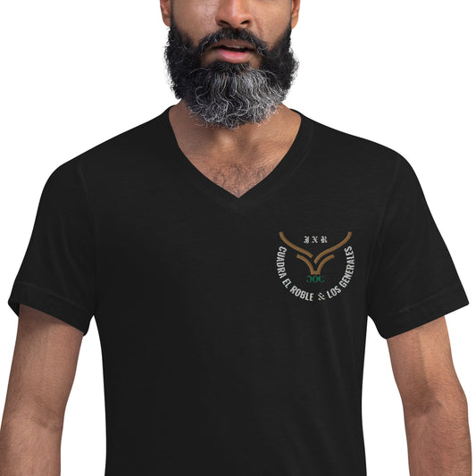 3. Vaquita Unisex Short Sleeve V-Neck T-Shirt
