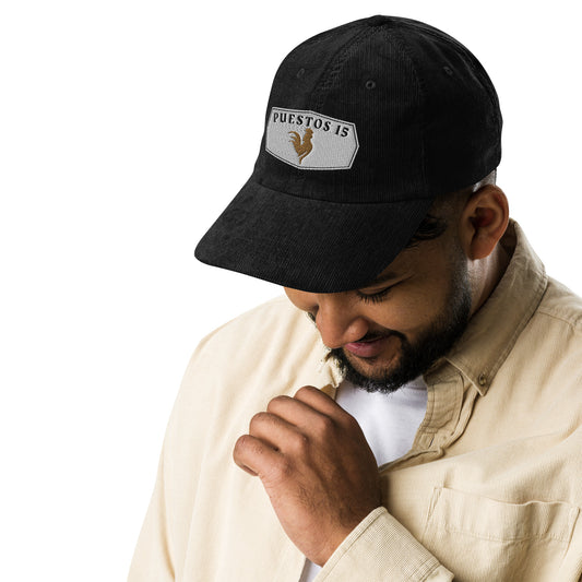 04 PUESTOS 15 Vintage corduroy cap